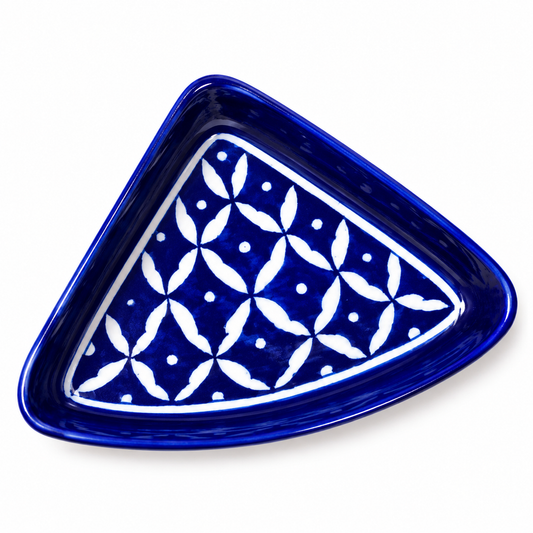 Dark Blue Triangle tray