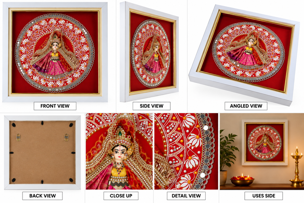 3D Devi With Boxed Frame