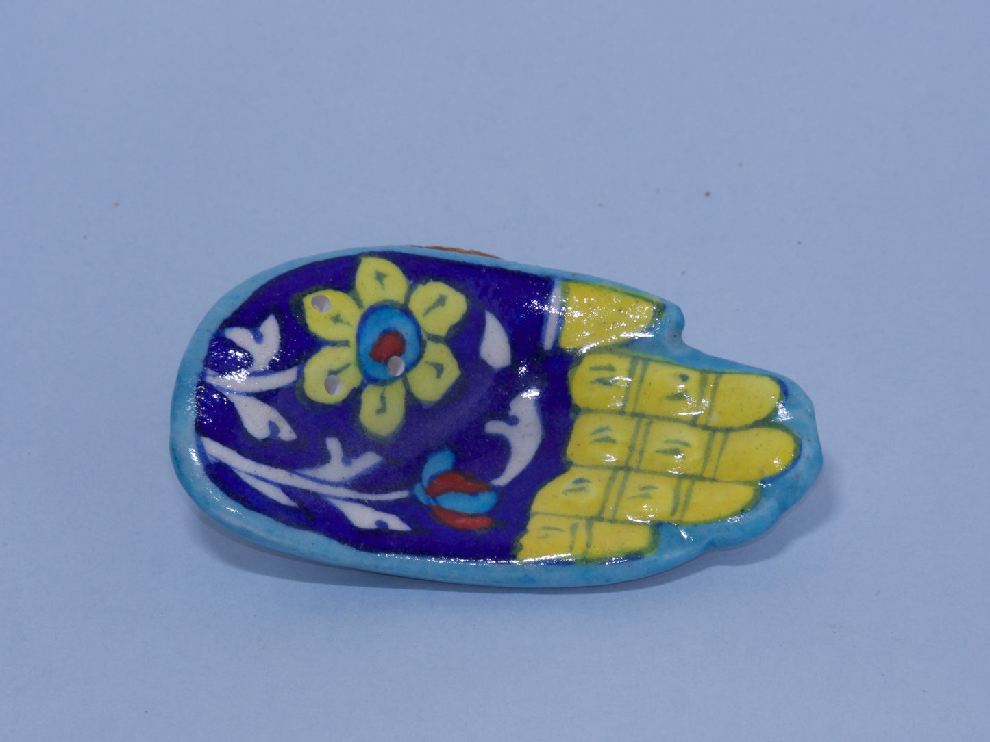 Jaipur Blue Pottery Bhaiya Bhabhi Rakhi Gift Hamper