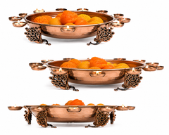 Peacock Urli Set of 3