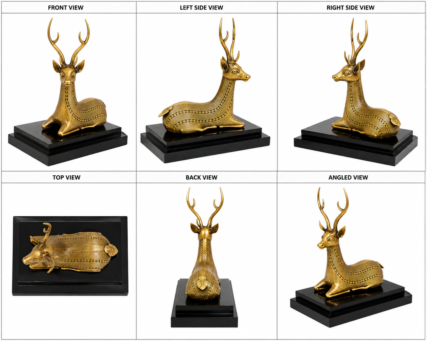 Handcrafted Deer Art
