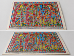 Ram & Sita Wedding Madhubani Painting