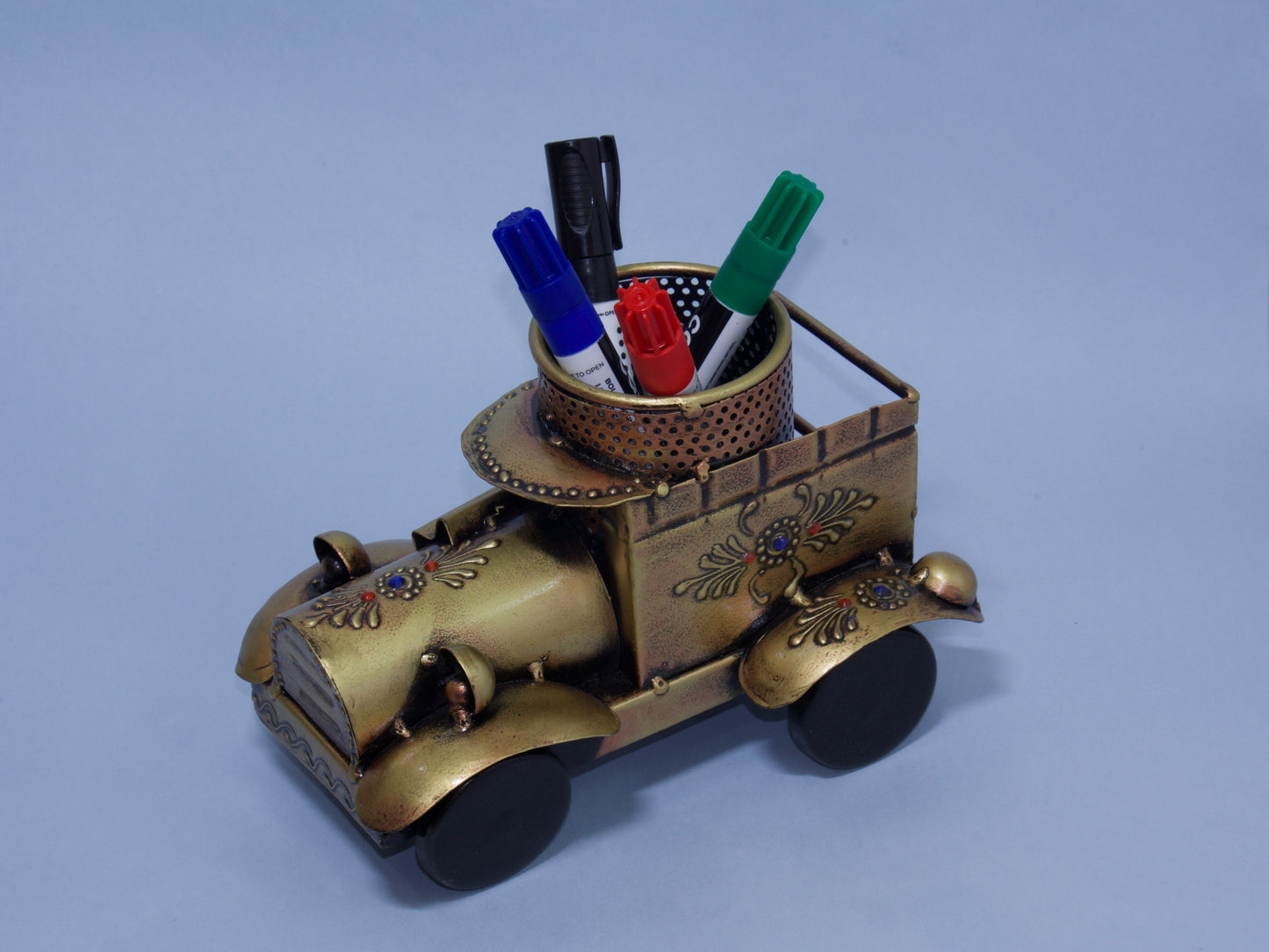 Vintage Jeep Pen Stand-Rakhi Gift for Brother Combo 6