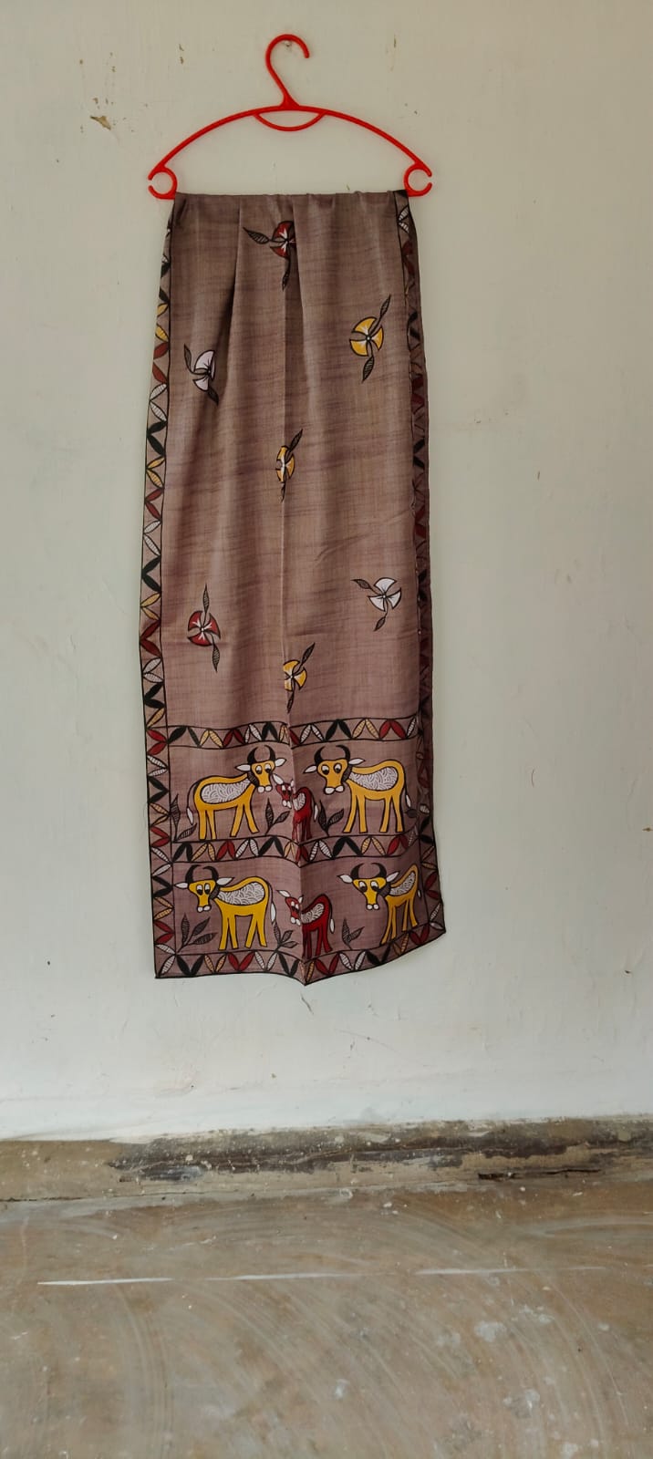 Sohrai Khovar Silk Stole