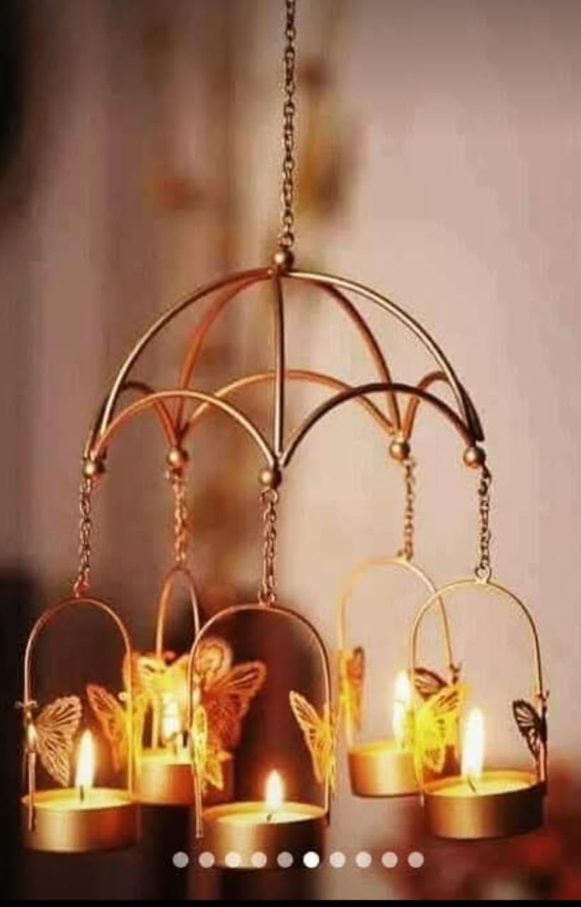 Beautiful Tealight Candle Holder Votive Wall Hanging