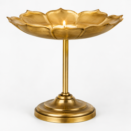 Golden Candle Stand