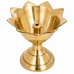 Beautiful Golden Brass Fancy Payali Jyoti set of 2 ( Style 2 )