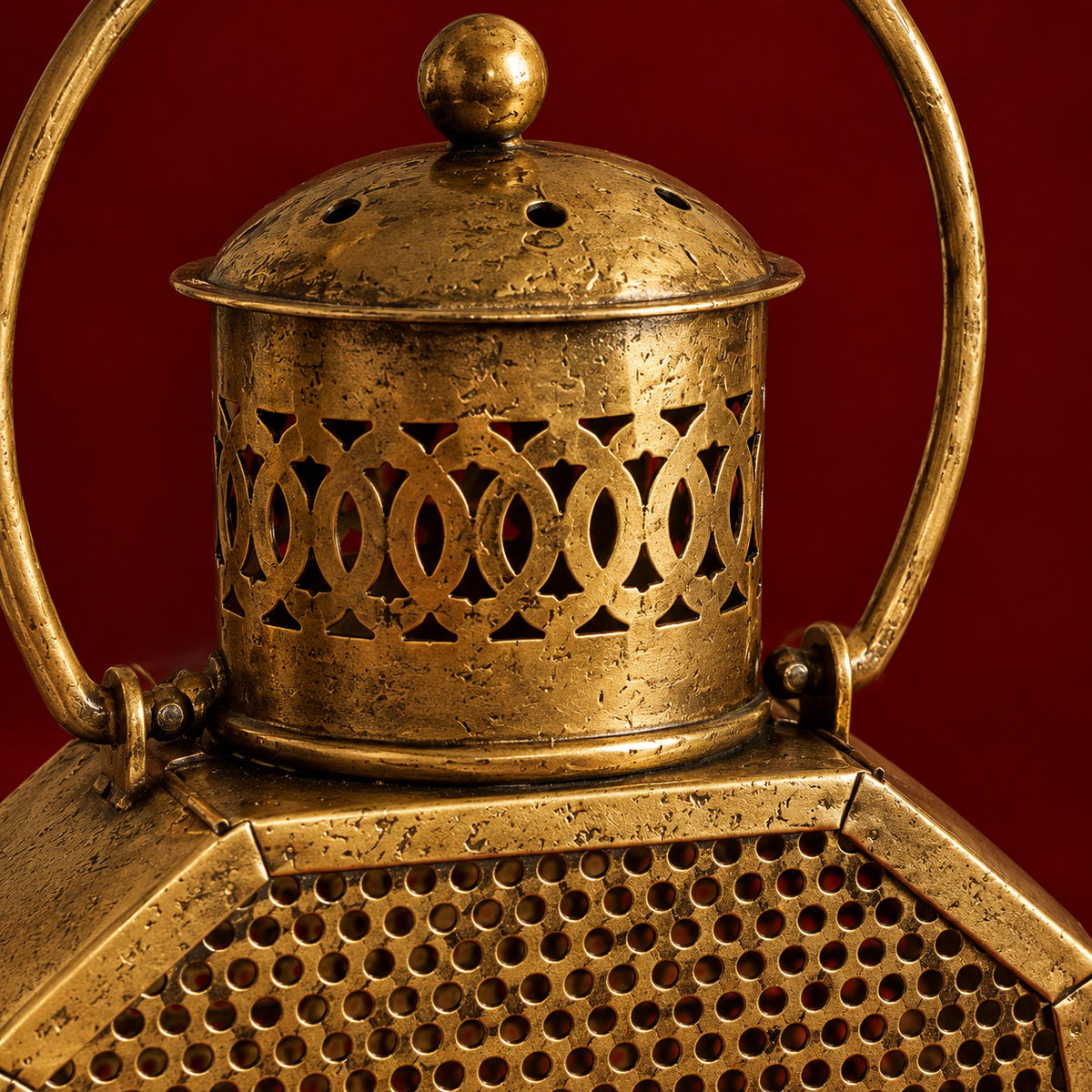 Haveli Lanterns | Jodhpur Antique Iron Lantern, Set of 2