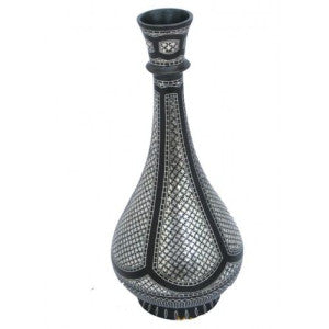 Black Metal Bidri Art Work Mahtabi Tarkashi Decorative Showpiece