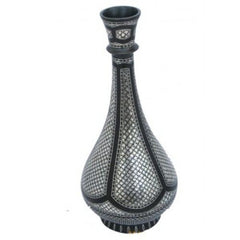 Black Metal Bidri Art Work Mahtabi Tarkashi Decorative Showpiece