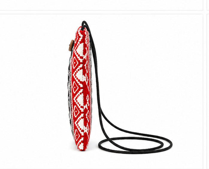 Toda Embroidered Sling Mobile Pouch