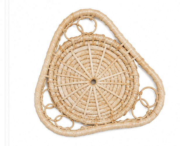 Hand Crafted Triangular Plate