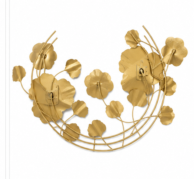 Iron Decorative Wall Art In Gold