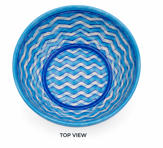 Handmade Blue Colour Bowl Blue Pottery Of Jaipur