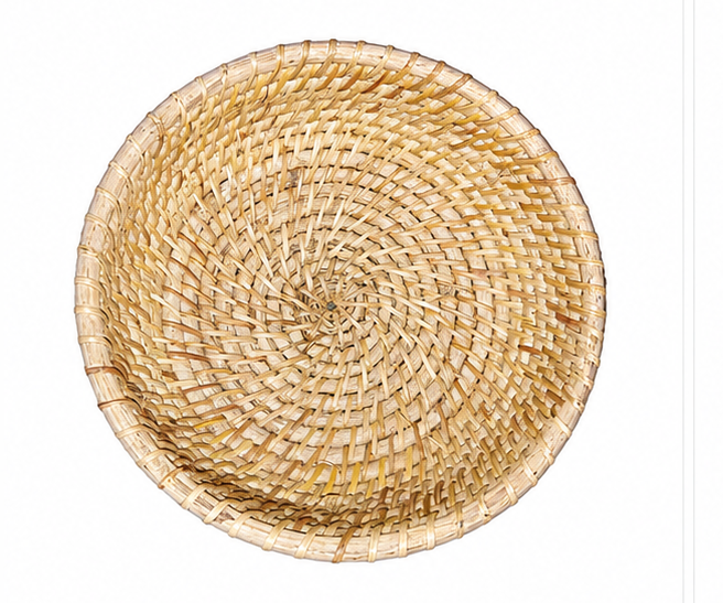 Hand Crafted Round Tray Style 1