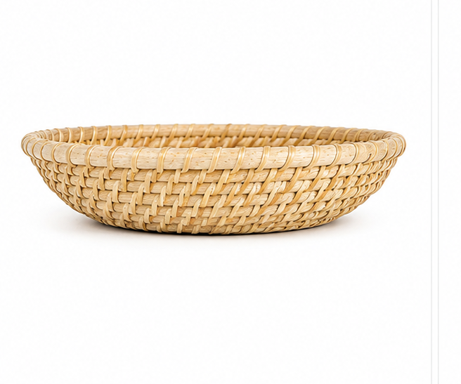 Hand Crafted Round Tray Style 1