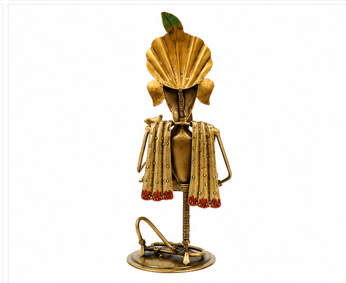 Golden Ganesha Sitting Set Of 4