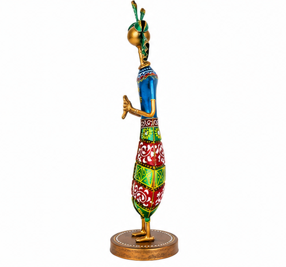 Multicolour Rajasthani Musician Men Set Of 3