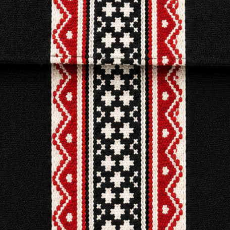 Toda Embroidered Elegant I-Pad Cover - Black