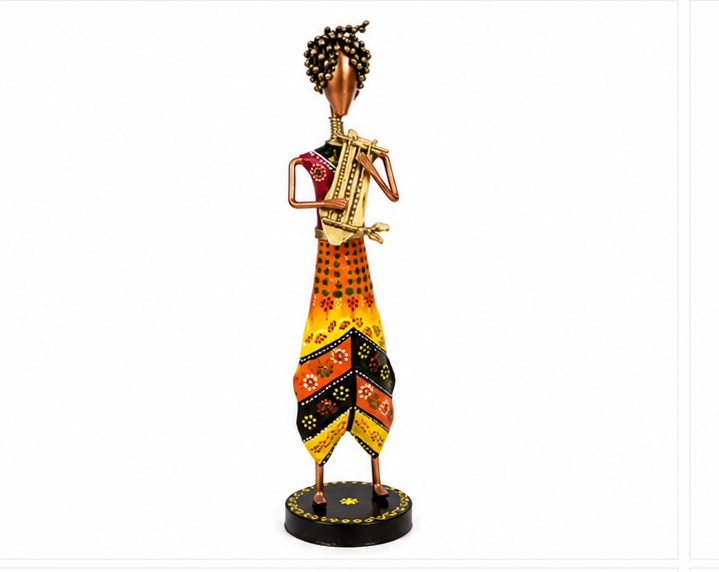 Rajasthani Musical Men With Pagdi Set Of 3