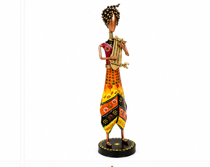 Rajasthani Musical Men With Pagdi Set Of 3