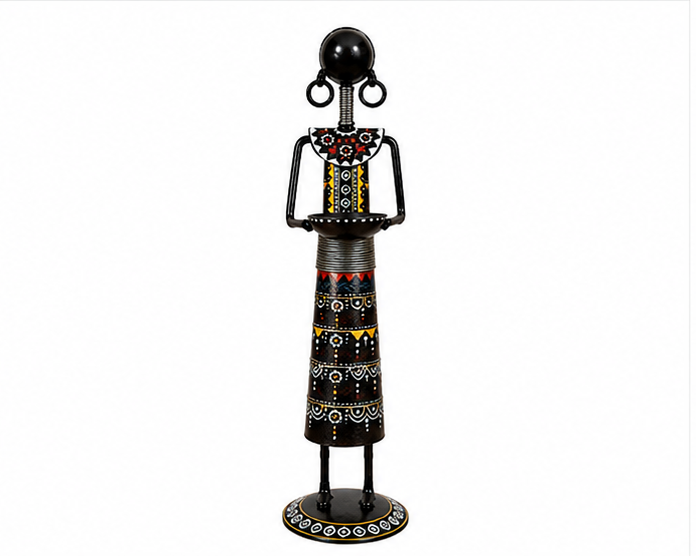Tribal Lady Farmers Figurines Set Of 4