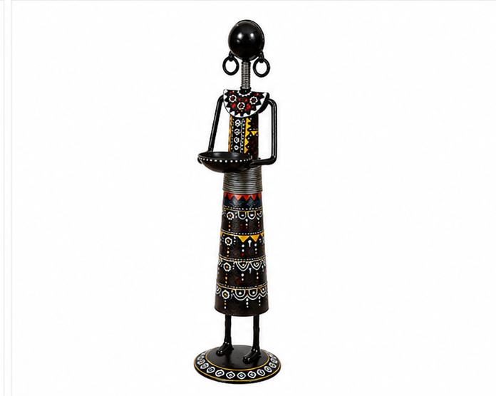 Tribal Lady Farmers Figurines Set Of 4