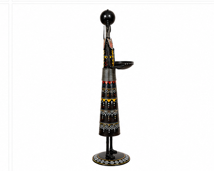 Tribal Lady Farmers Figurines Set Of 4