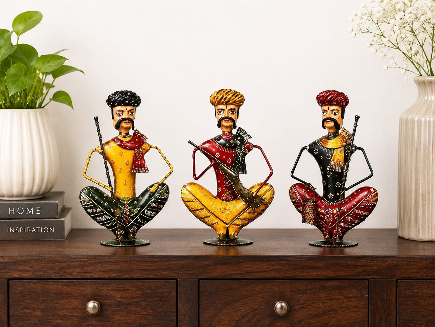 Rajasthani Men Musicians Set Of 3