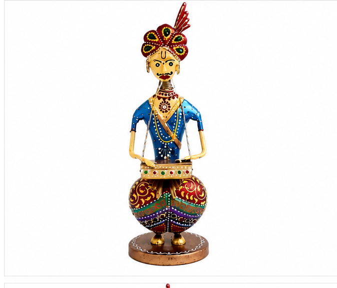 Rajasthani Musician Tribal Men Set Of 3