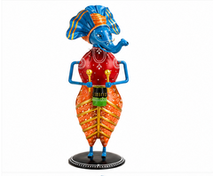 Colourful Musical Ganesha Set Of 3