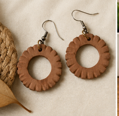 Round Shape Earings