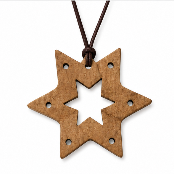 Doube Star Shape Pendant