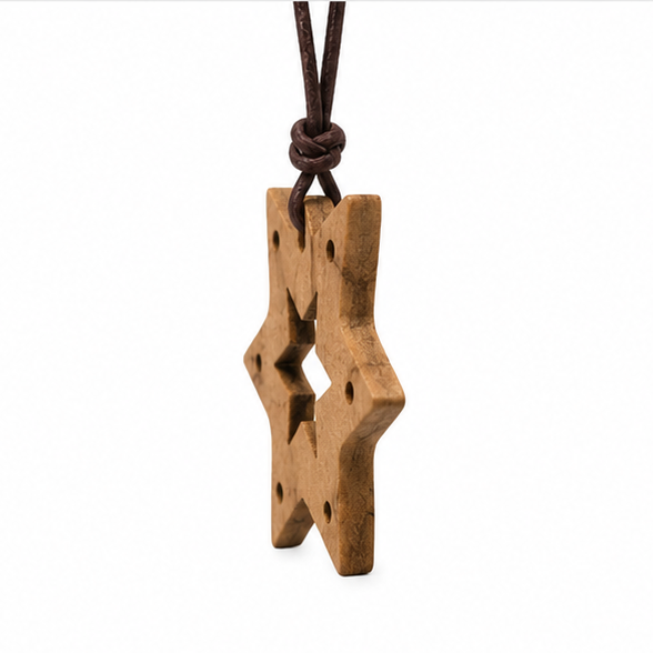 Doube Star Shape Pendant