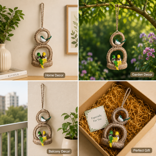 Jute Nest Wall Hanging