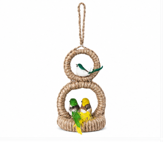 Jute Nest Wall Hanging