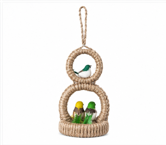 Jute Nest Wall Hanging