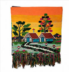 Jute Wall Hanging House