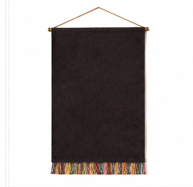 Jute Wall Hanging Radha Krishna