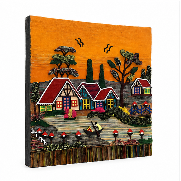 House Jute Wall Hanging