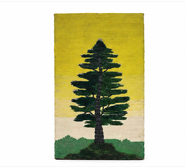 Jute Wall Hanging X Mas Tree