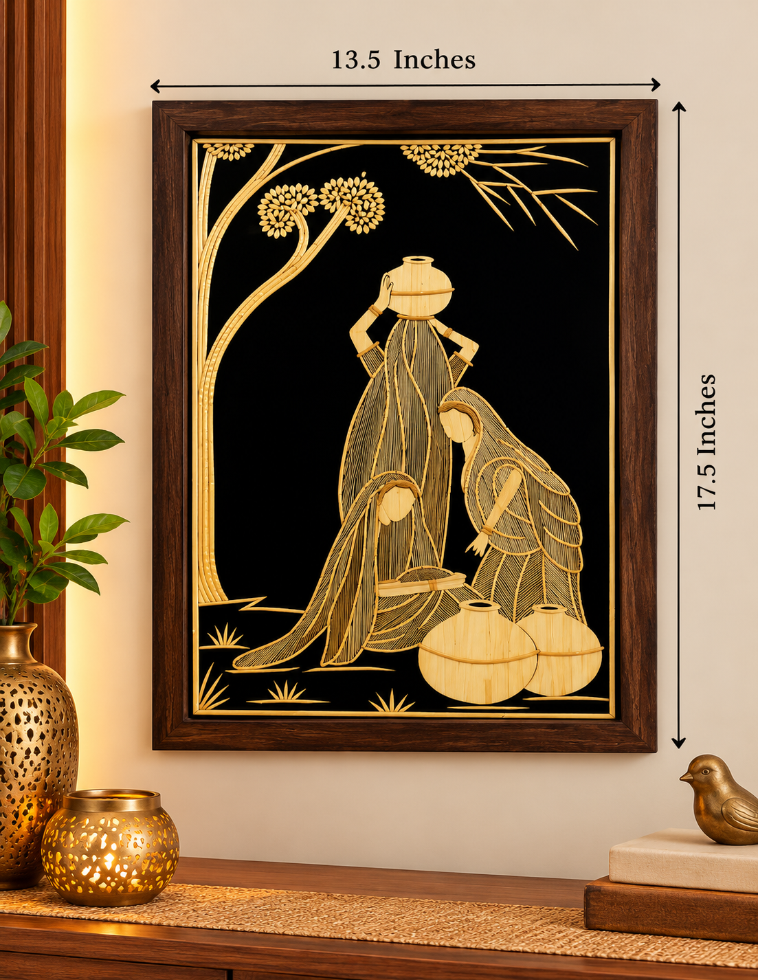 Sikki Grass Art - Women Filling Water