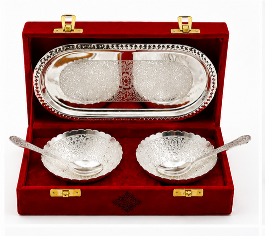 Silver finish Bowl Set of 2