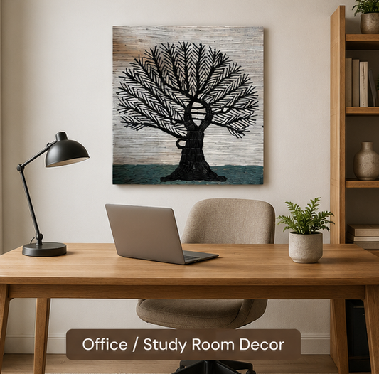 Jute Wall Hanging Tree