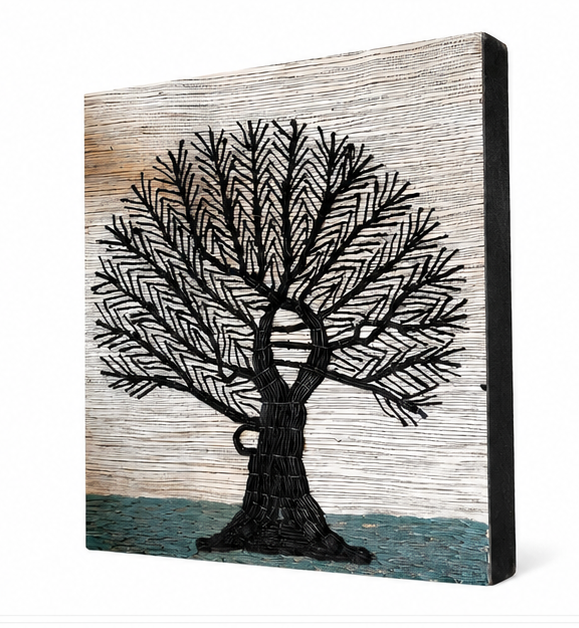 Jute Wall Hanging Tree