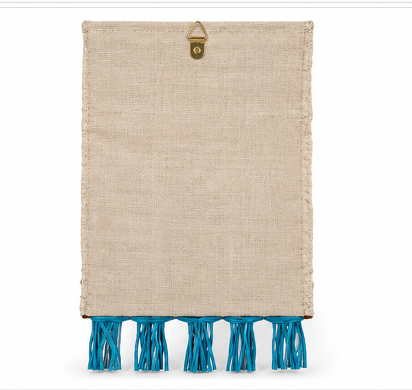 Jute Wall Hanging of a Tree and House