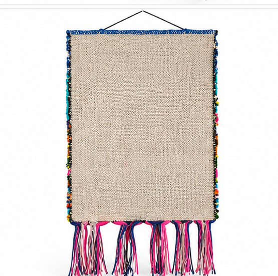 Jute Wall Hanging of House