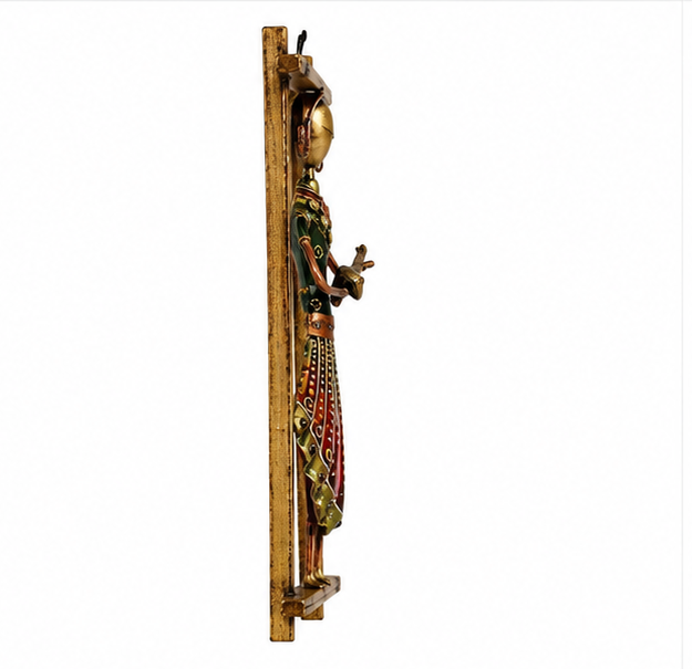 Metal Lady Musician Lady Set Of 3 Frames