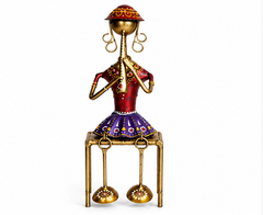 Tribal Sitting Dolls Set Of 3