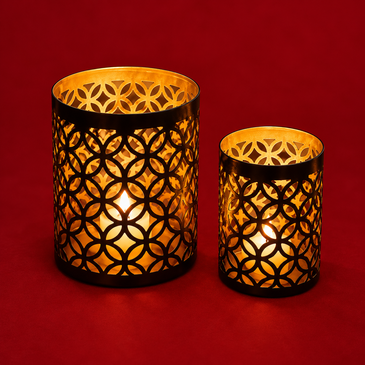 Jaali Glow | Moradabad Metal Candle Diffuser